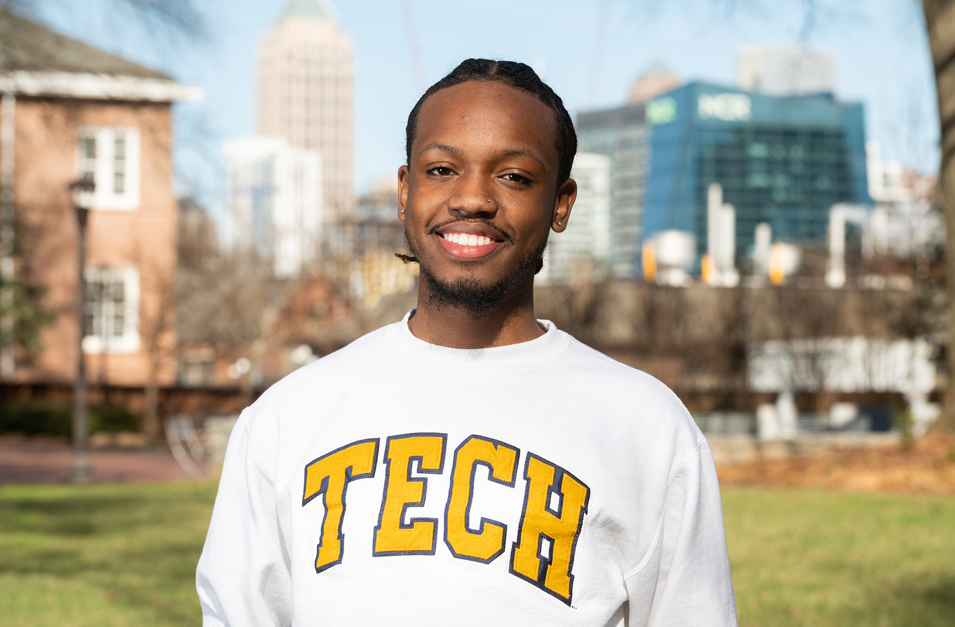 Kemuel Russell, undergraduate student in the School of Biological Sciences