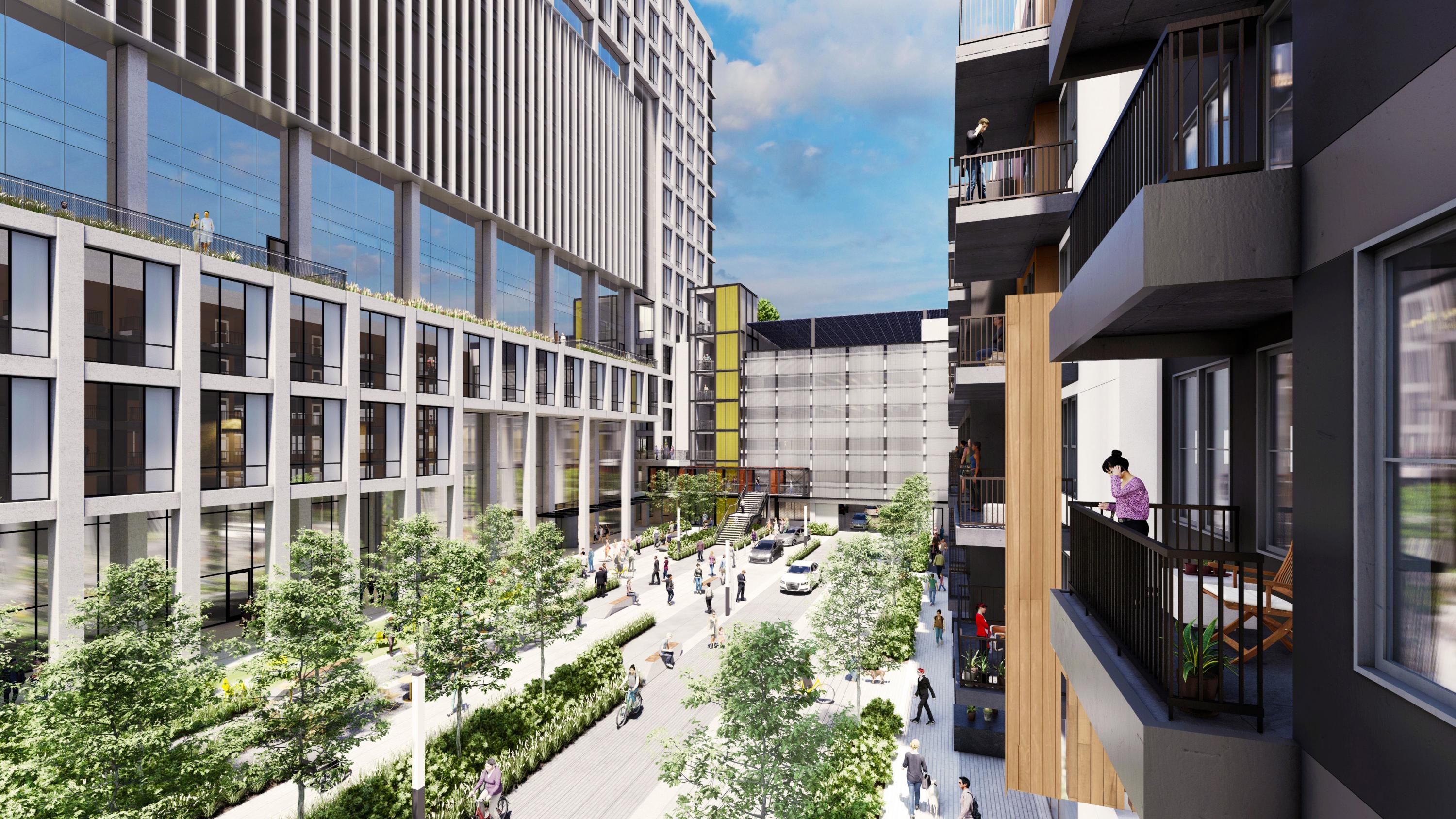Science Square: Courtyard View 