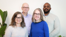 Jennifer Leavey, Carrie Shepler, David Collard and Lewis Wheaton lead a new Inclusive Excellence Grant. Jennifer Leavey, Carrie Shepler, David Collard and Lewis Wheaton lead a new Inclusive Excellence Grant.