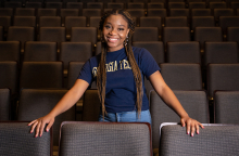 Lauren Hester, undergraduate student in the School of Psychology Lauren Hester, undergraduate student in the School of Psychology