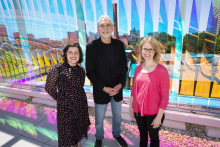 Jennifer Glass, Frank Rosenzweig, and Martha Grover represent Georgia Tech as chairs of AbSciCon 2022. Jennifer Glass, Frank Rosenzweig, and Martha Grover represent Georgia Tech as chairs of AbSciCon 2022.