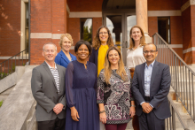 College of Sciences Dean Susan Lozier (top left) with 2023's new CoS Advisory Board members and board leadership. (Photo: Benjamin Zhao) College of Sciences Dean Susan Lozier (top left) with 2023's new CoS Advisory Board members and board leadership. (Photo: Benjamin Zhao)
