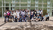 Organizers and attendees of the workshop gathered for a group photo. Organizers and attendees of the workshop gathered for a group photo.