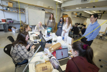 VentureLab initiative receives gift from Frank & Eileen founder and alumna Audrey McLoghlin. VentureLab initiative receives gift from Frank & Eileen founder and alumna Audrey McLoghlin.
