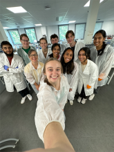 The students and instructors and some of the students in the BEST-Lyon program. The students and instructors and some of the students in the BEST-Lyon program.