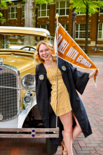Jenna Nash says "I had the best 4 years of my life at Georgia Tech." Jenna Nash says "I had the best 4 years of my life at Georgia Tech."