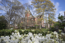 Tech Tower in Early Spring